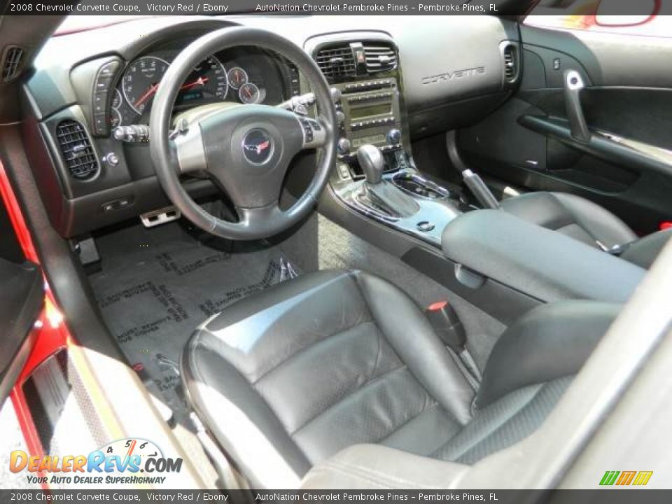 2008 Chevrolet Corvette Coupe Victory Red / Ebony Photo #12