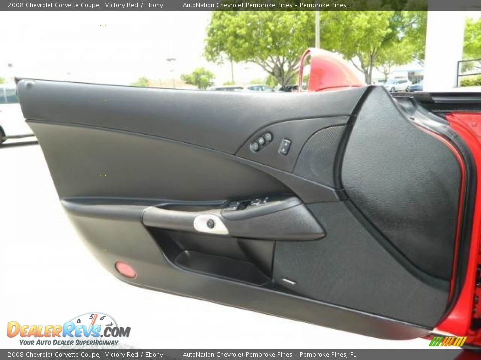 2008 Chevrolet Corvette Coupe Victory Red / Ebony Photo #13