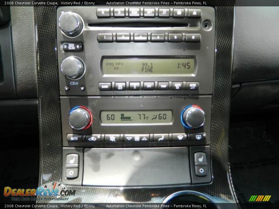 2008 Chevrolet Corvette Coupe Victory Red / Ebony Photo #15