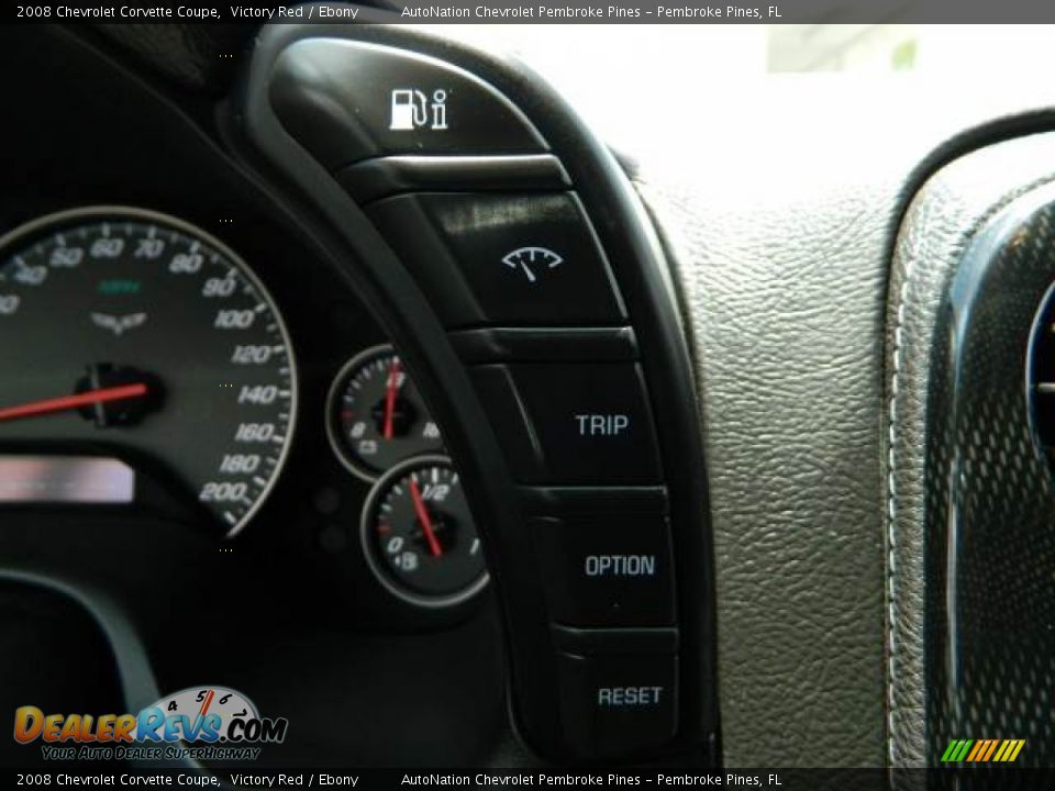 2008 Chevrolet Corvette Coupe Victory Red / Ebony Photo #18