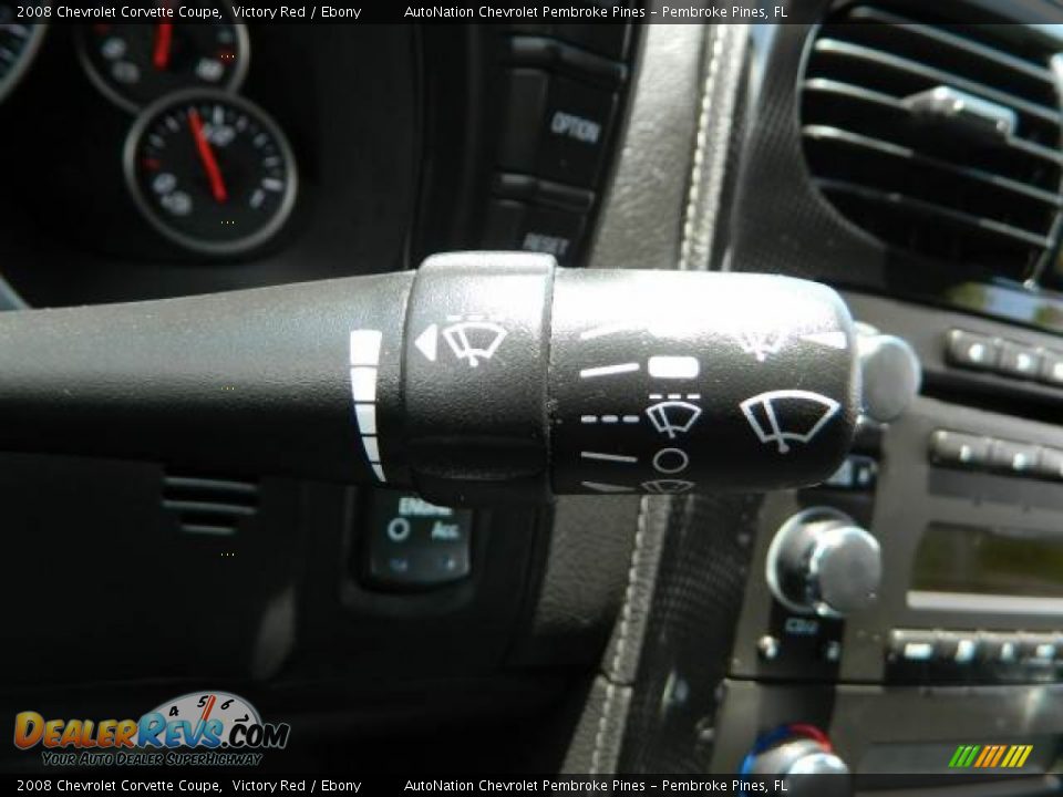 2008 Chevrolet Corvette Coupe Victory Red / Ebony Photo #20