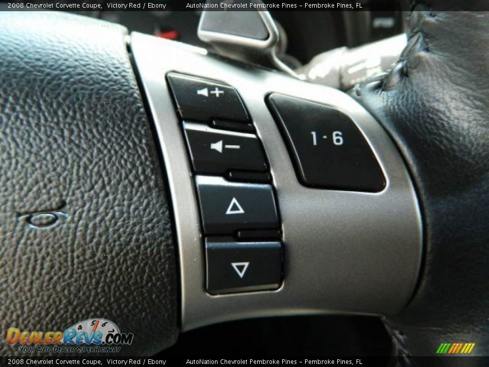 2008 Chevrolet Corvette Coupe Victory Red / Ebony Photo #21