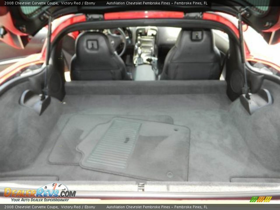2008 Chevrolet Corvette Coupe Victory Red / Ebony Photo #27