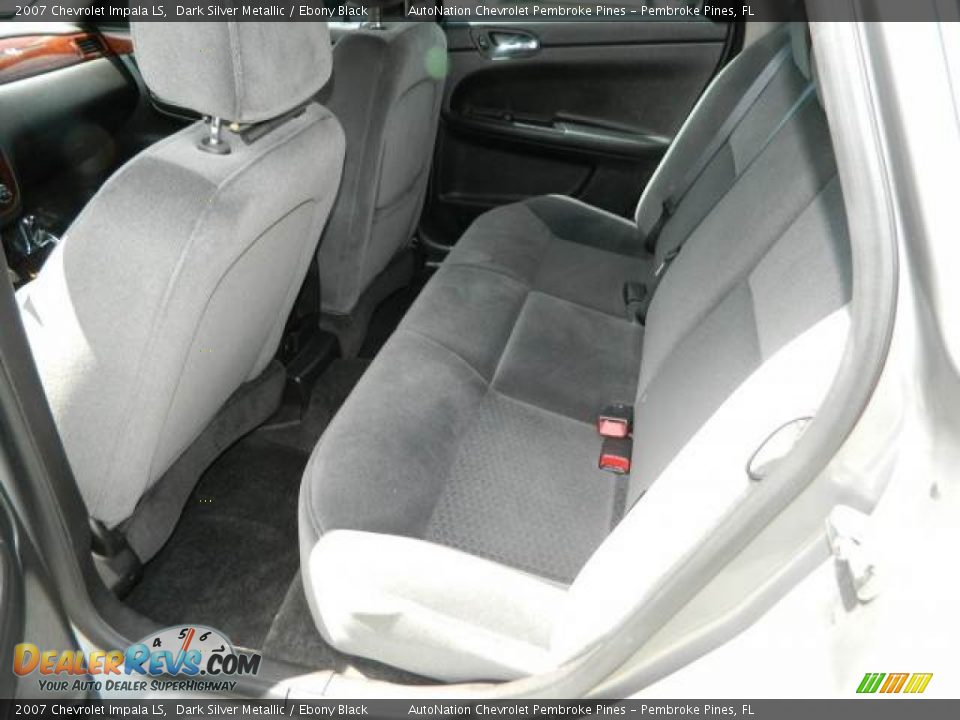Rear Seat of 2007 Chevrolet Impala LS Photo #13