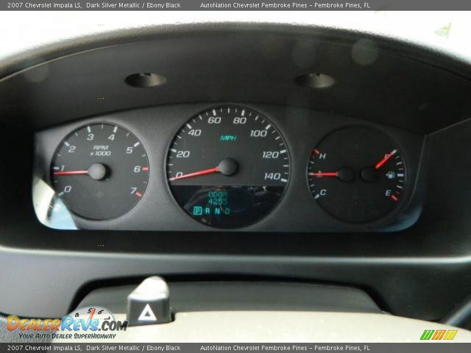 2007 Chevrolet Impala LS Gauges Photo #18