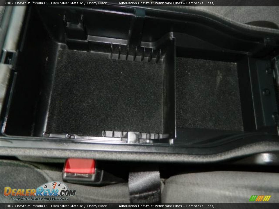 2007 Chevrolet Impala LS Dark Silver Metallic / Ebony Black Photo #24