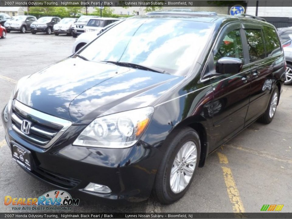 2007 Honda Odyssey Touring Nighthawk Black Pearl / Black Photo #3