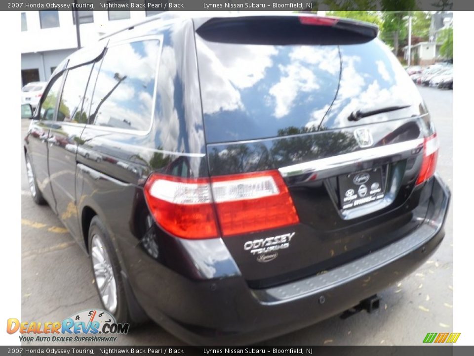 2007 Honda Odyssey Touring Nighthawk Black Pearl / Black Photo #4