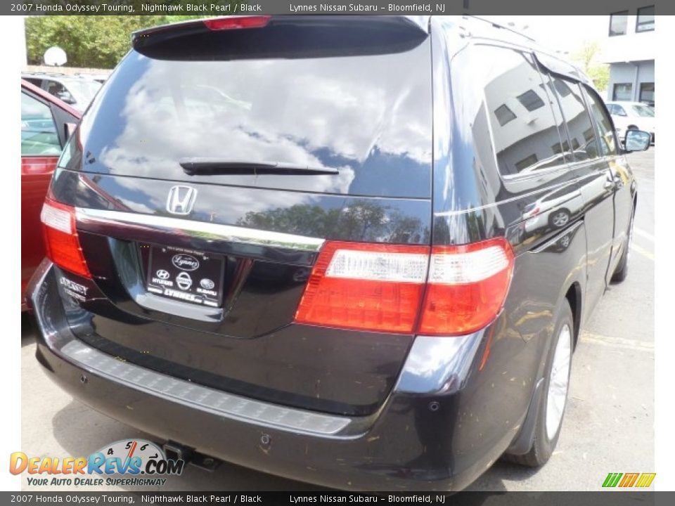 2007 Honda Odyssey Touring Nighthawk Black Pearl / Black Photo #5