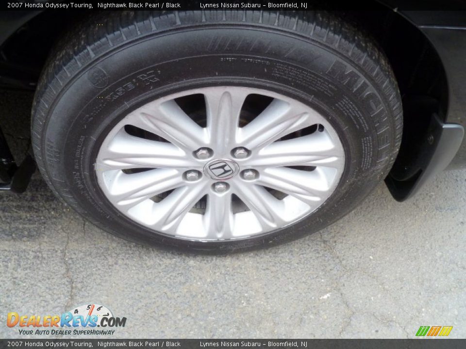 2007 Honda Odyssey Touring Nighthawk Black Pearl / Black Photo #8