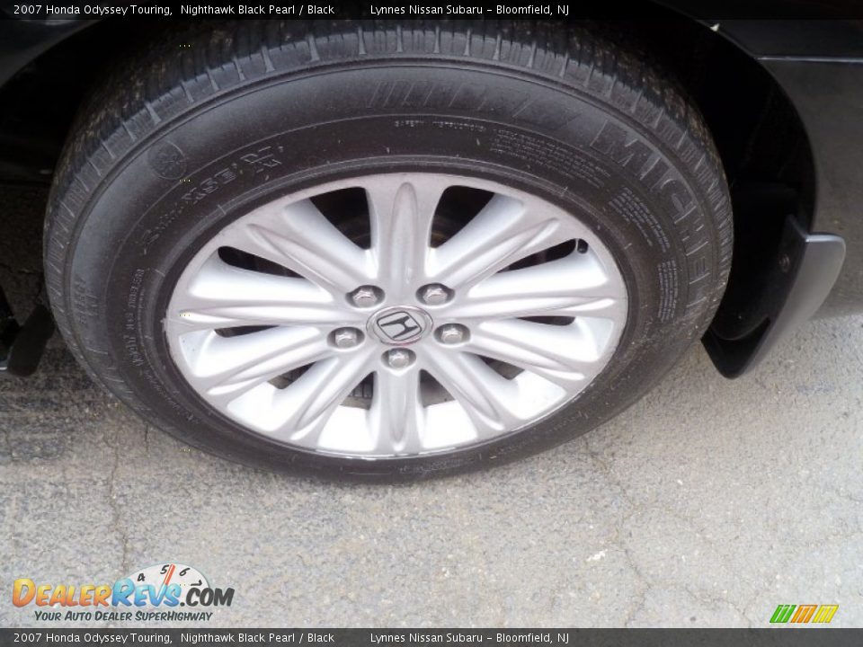 2007 Honda Odyssey Touring Nighthawk Black Pearl / Black Photo #9