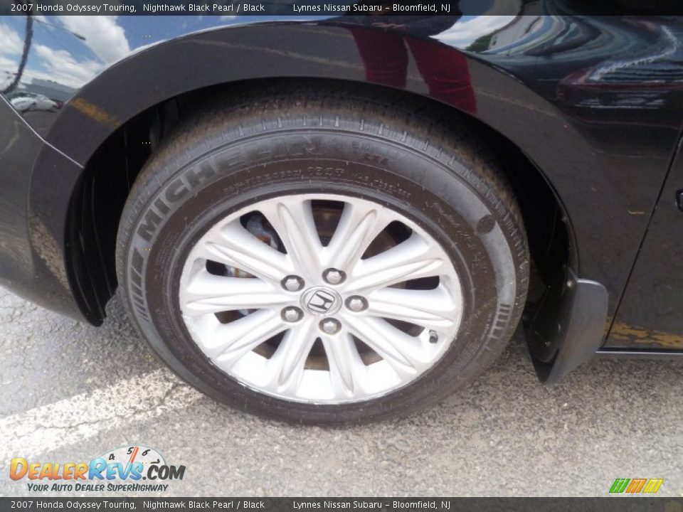 2007 Honda Odyssey Touring Nighthawk Black Pearl / Black Photo #10