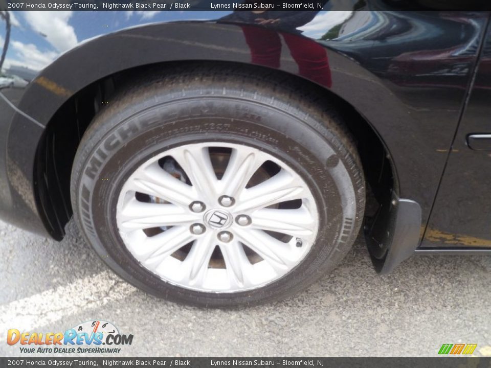 2007 Honda Odyssey Touring Nighthawk Black Pearl / Black Photo #11
