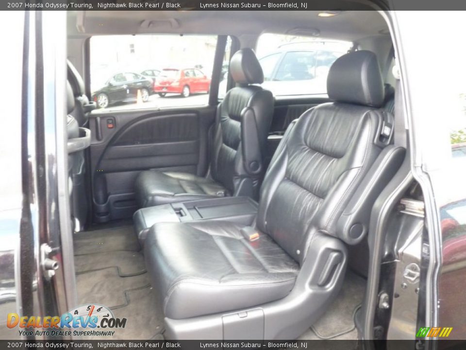 2007 Honda Odyssey Touring Nighthawk Black Pearl / Black Photo #12