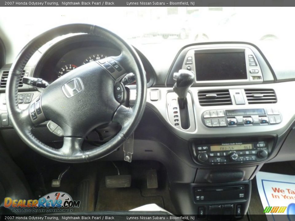 2007 Honda Odyssey Touring Nighthawk Black Pearl / Black Photo #18