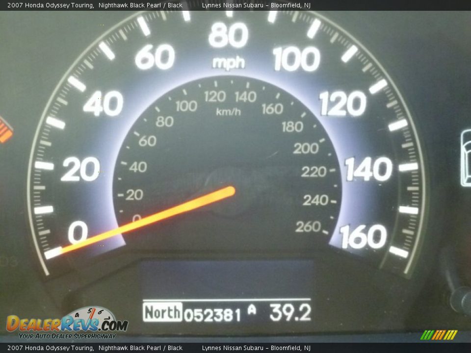 2007 Honda Odyssey Touring Nighthawk Black Pearl / Black Photo #20
