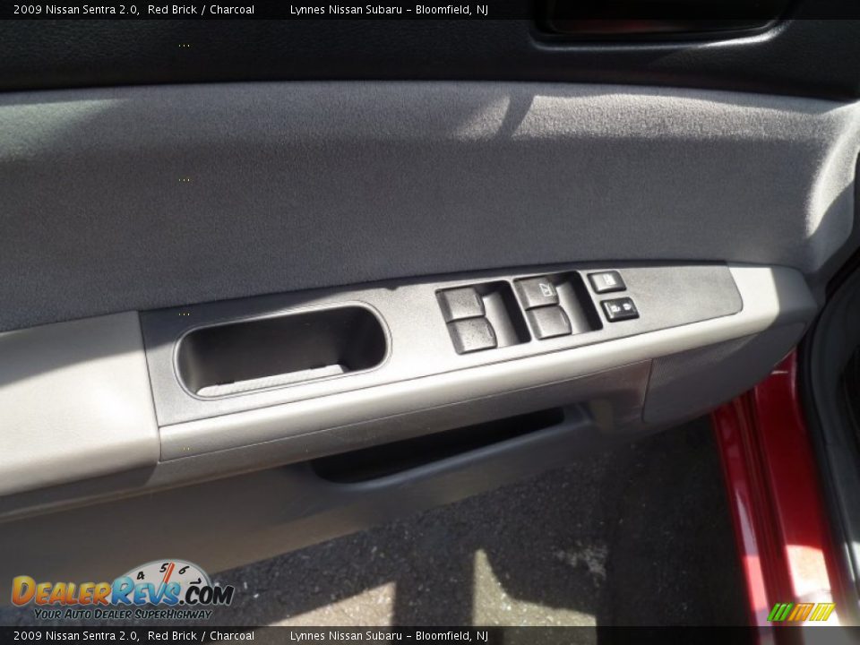 2009 Nissan Sentra 2.0 Red Brick / Charcoal Photo #13