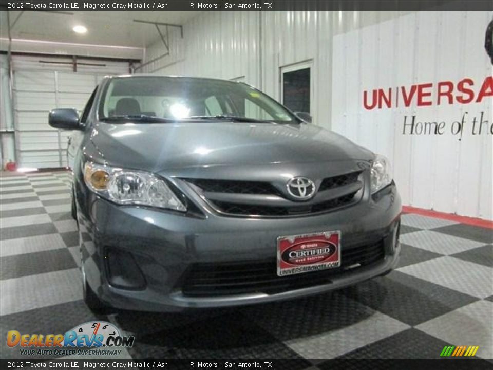 2012 Toyota Corolla LE Magnetic Gray Metallic / Ash Photo #2