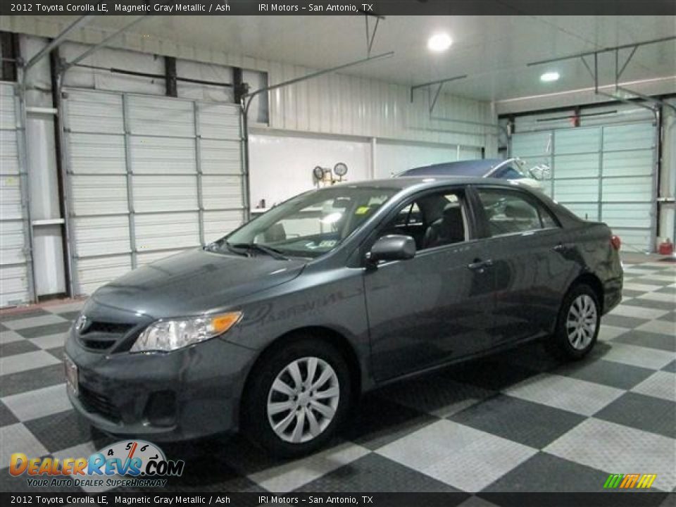 2012 Toyota Corolla LE Magnetic Gray Metallic / Ash Photo #4