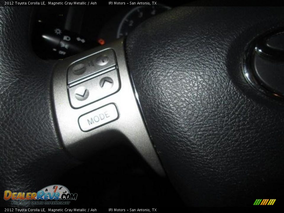 2012 Toyota Corolla LE Magnetic Gray Metallic / Ash Photo #15