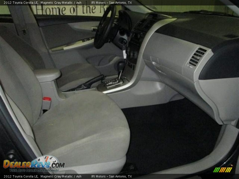 2012 Toyota Corolla LE Magnetic Gray Metallic / Ash Photo #17