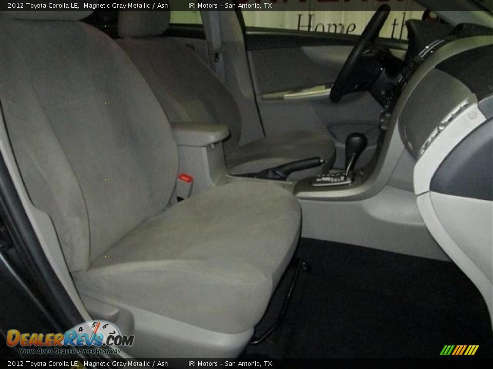 2012 Toyota Corolla LE Magnetic Gray Metallic / Ash Photo #18