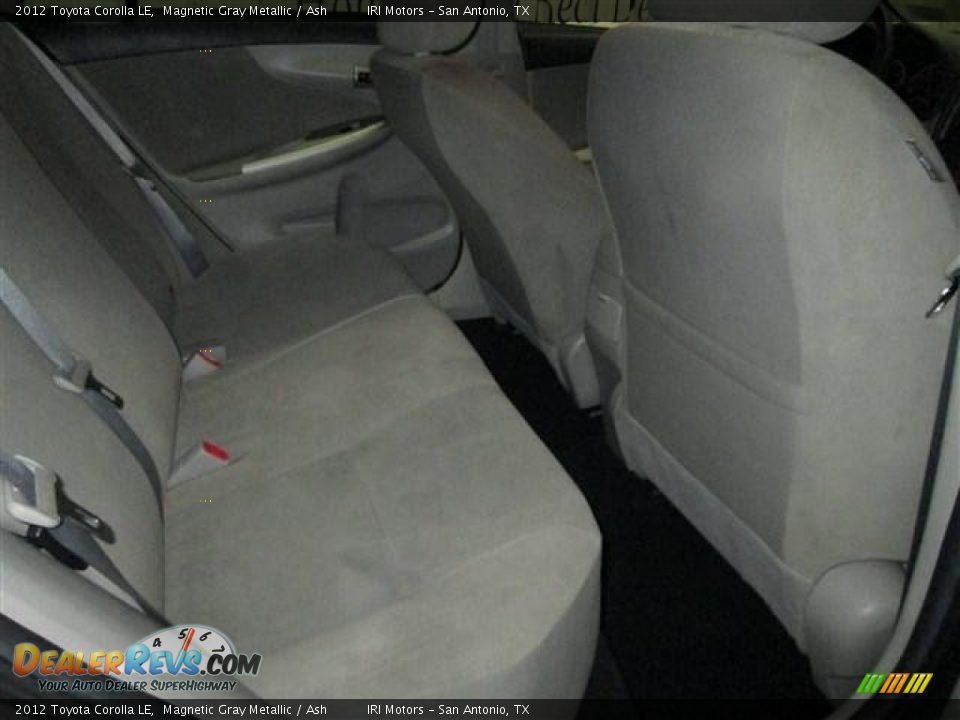 2012 Toyota Corolla LE Magnetic Gray Metallic / Ash Photo #19