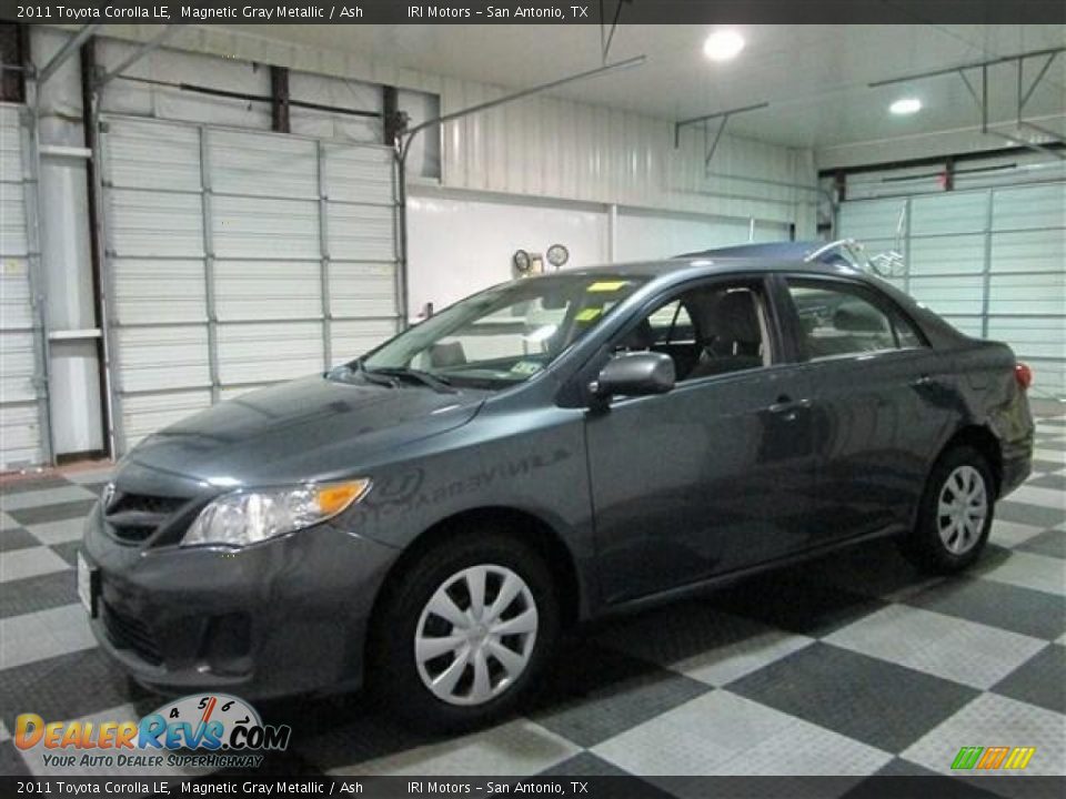 2011 Toyota Corolla LE Magnetic Gray Metallic / Ash Photo #4