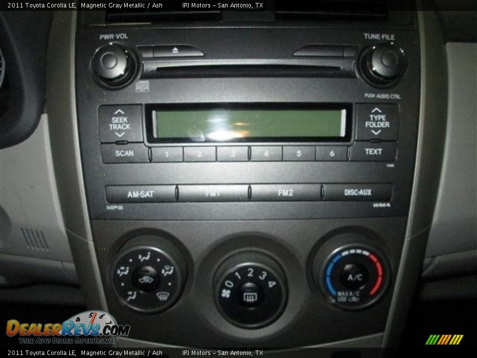 2011 Toyota Corolla LE Magnetic Gray Metallic / Ash Photo #14