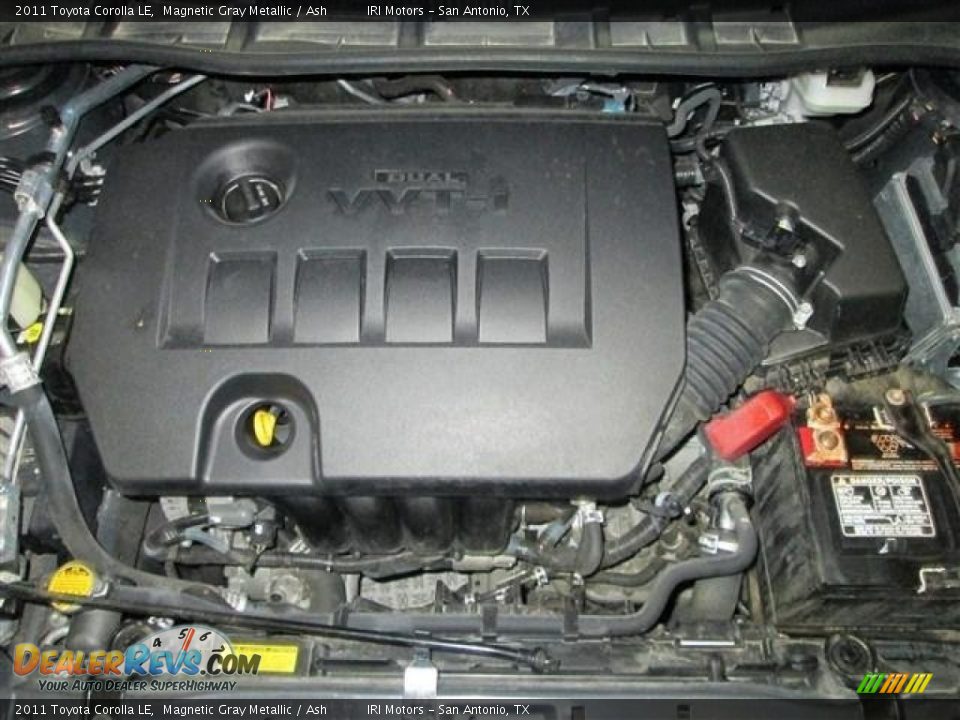 2011 Toyota Corolla LE Magnetic Gray Metallic / Ash Photo #21