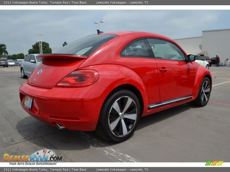 2013 Volkswagen Beetle Turbo Tornado Red / Titan Black Photo #2