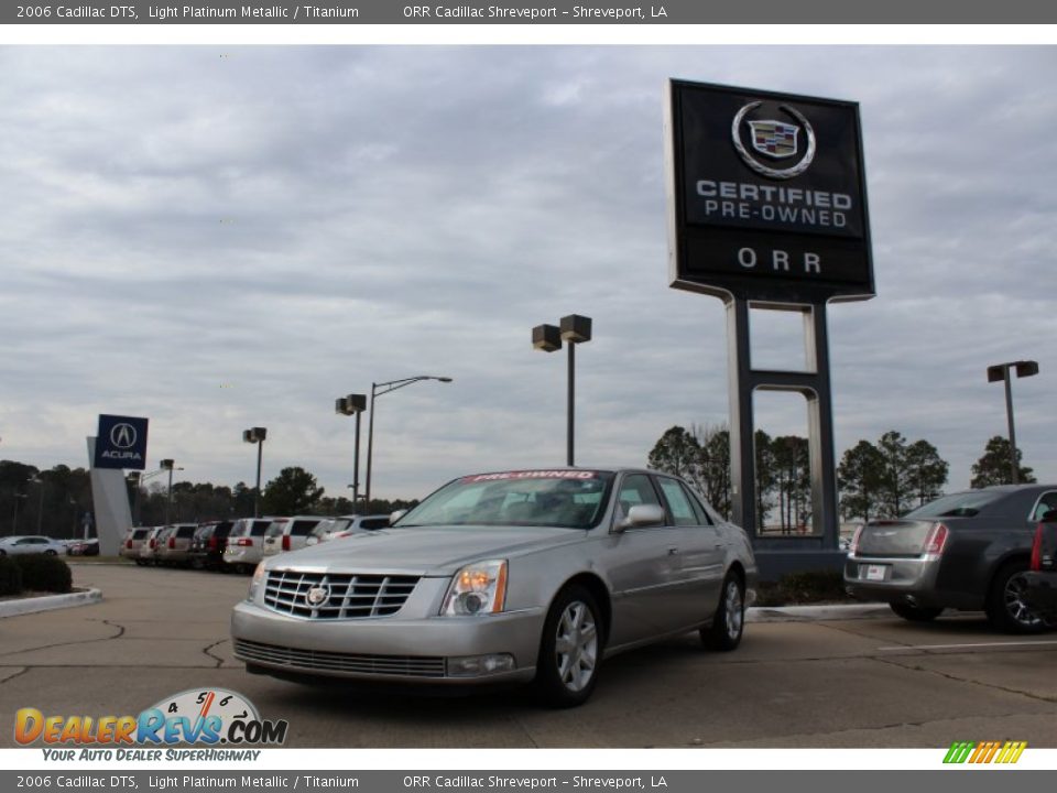 2006 Cadillac DTS Light Platinum Metallic / Titanium Photo #1