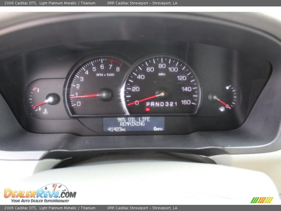 2006 Cadillac DTS  Gauges Photo #11