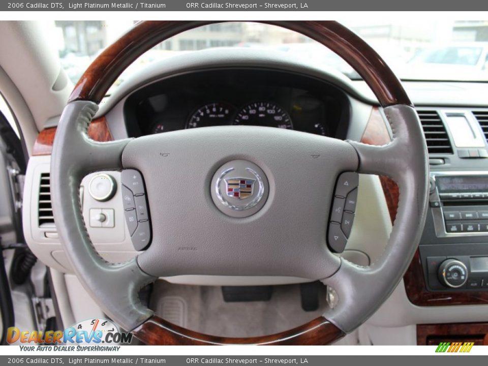 2006 Cadillac DTS  Steering Wheel Photo #12