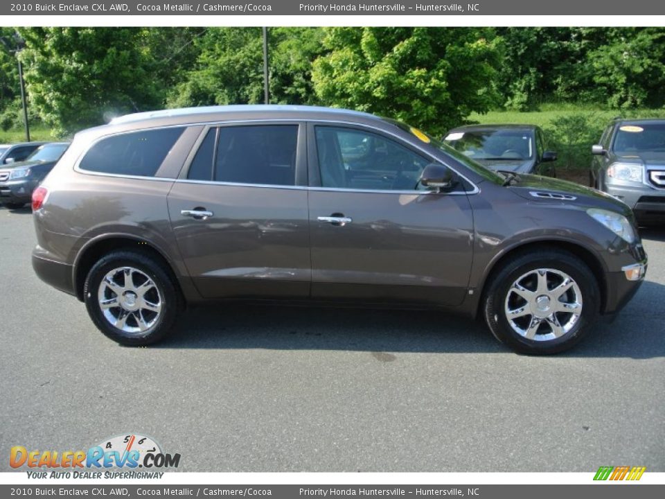 2010 Buick Enclave CXL AWD Cocoa Metallic / Cashmere/Cocoa Photo #6