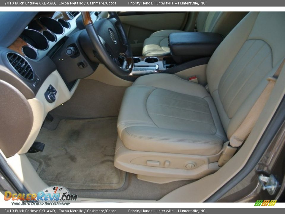 2010 Buick Enclave CXL AWD Cocoa Metallic / Cashmere/Cocoa Photo #8