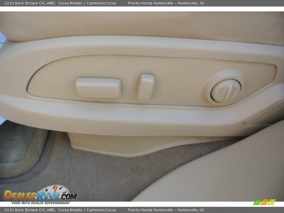 2010 Buick Enclave CXL AWD Cocoa Metallic / Cashmere/Cocoa Photo #9