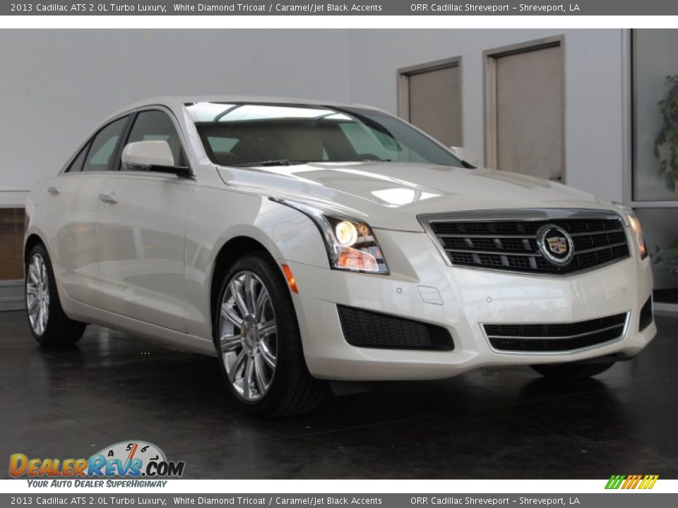 Front 3/4 View of 2013 Cadillac ATS 2.0L Turbo Luxury Photo #3