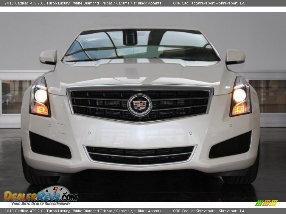 White Diamond Tricoat 2013 Cadillac ATS 2.0L Turbo Luxury Photo #8