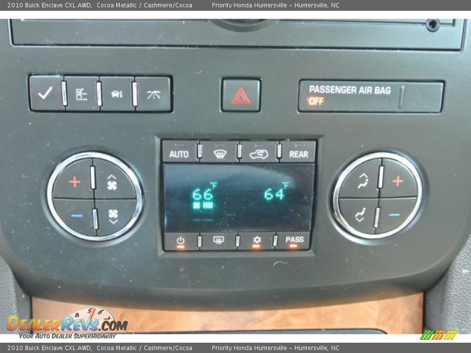 2010 Buick Enclave CXL AWD Cocoa Metallic / Cashmere/Cocoa Photo #15