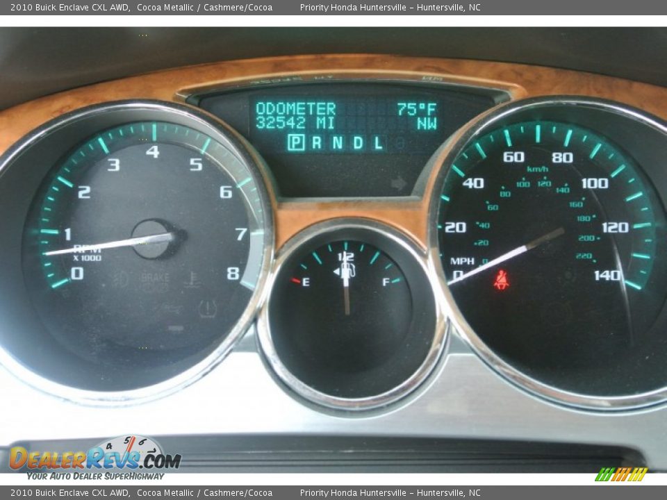 2010 Buick Enclave CXL AWD Cocoa Metallic / Cashmere/Cocoa Photo #18