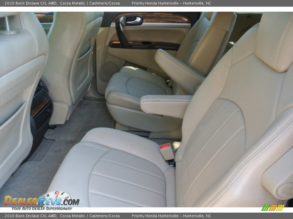 2010 Buick Enclave CXL AWD Cocoa Metallic / Cashmere/Cocoa Photo #19