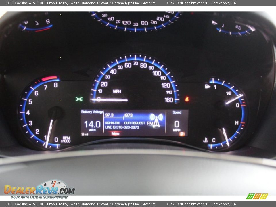 2013 Cadillac ATS 2.0L Turbo Luxury Gauges Photo #13