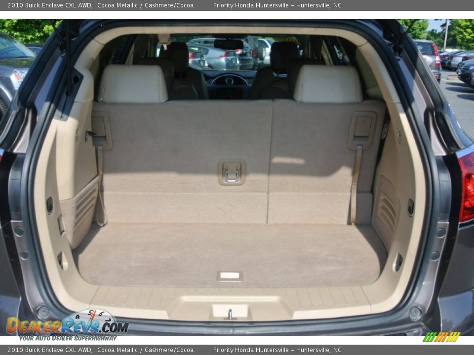 2010 Buick Enclave CXL AWD Cocoa Metallic / Cashmere/Cocoa Photo #21