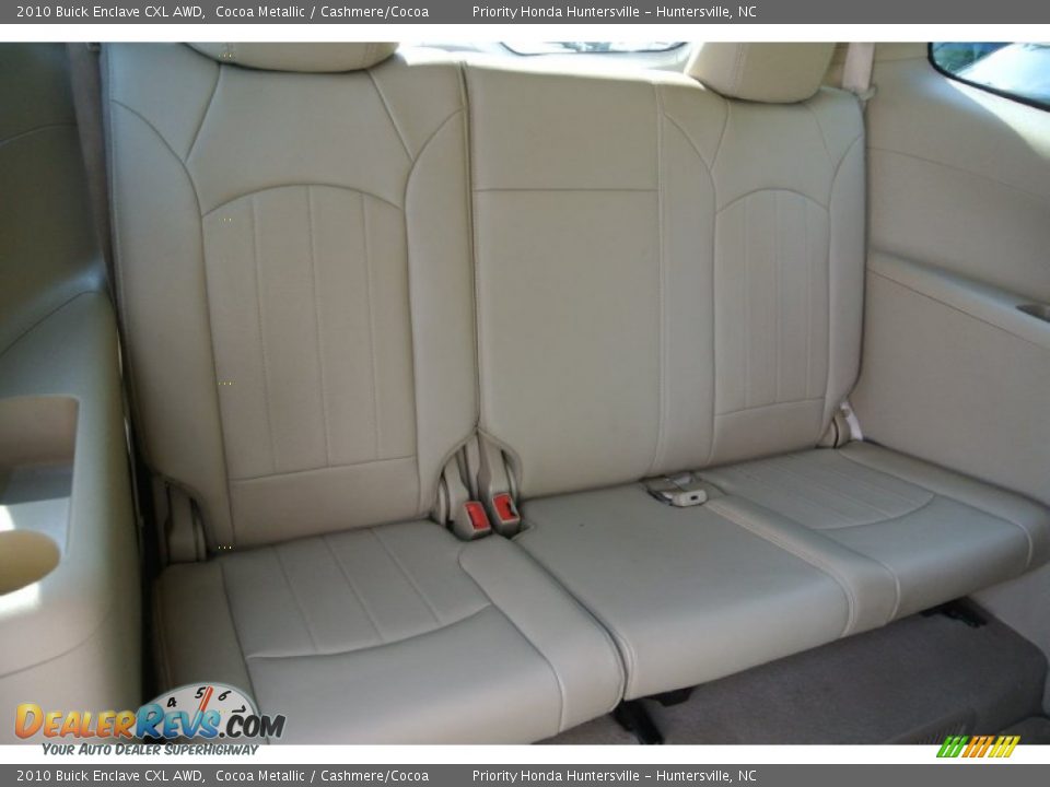 2010 Buick Enclave CXL AWD Cocoa Metallic / Cashmere/Cocoa Photo #22