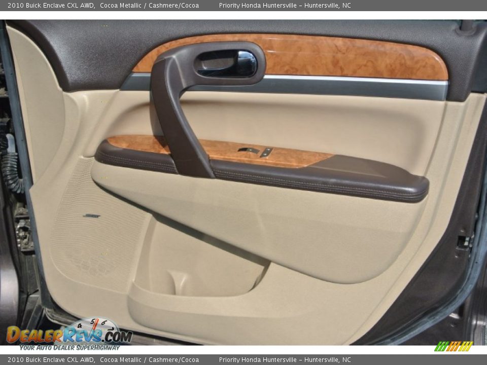 2010 Buick Enclave CXL AWD Cocoa Metallic / Cashmere/Cocoa Photo #24