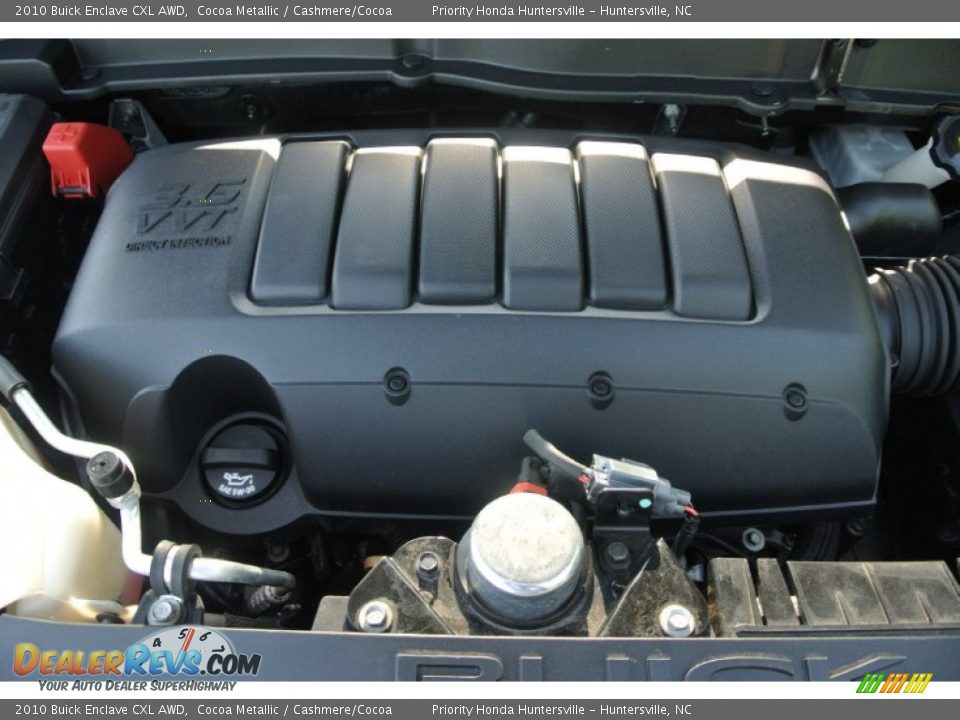 2010 Buick Enclave CXL AWD Cocoa Metallic / Cashmere/Cocoa Photo #26