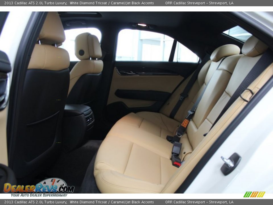 Rear Seat of 2013 Cadillac ATS 2.0L Turbo Luxury Photo #20