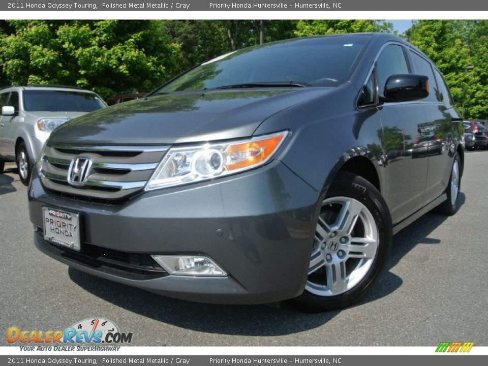 2011 Honda Odyssey Touring Polished Metal Metallic / Gray Photo #1