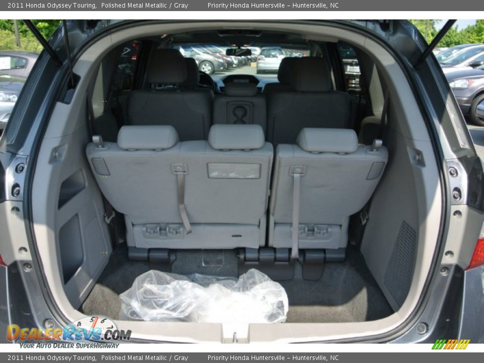 2011 Honda Odyssey Touring Polished Metal Metallic / Gray Photo #21